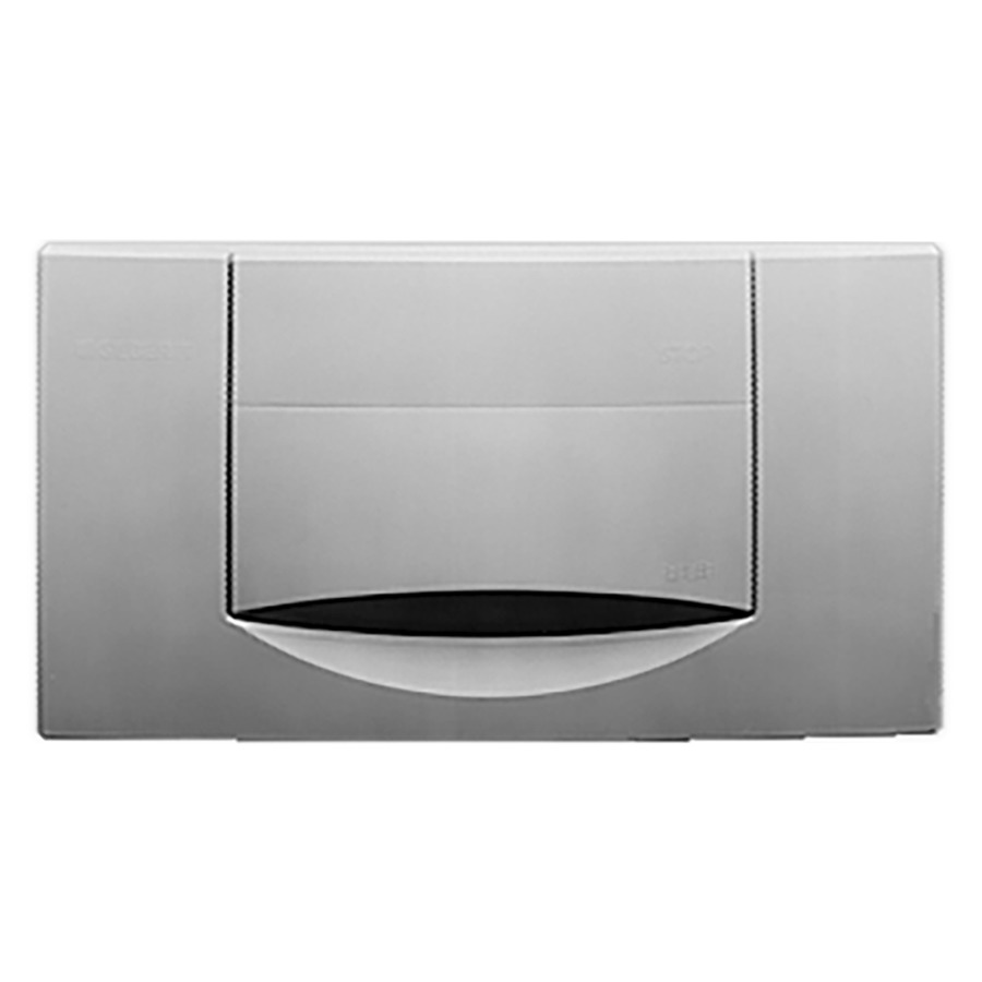 Placca di copertura GEBERIT 200 F comando a tasto dal davanti bianco