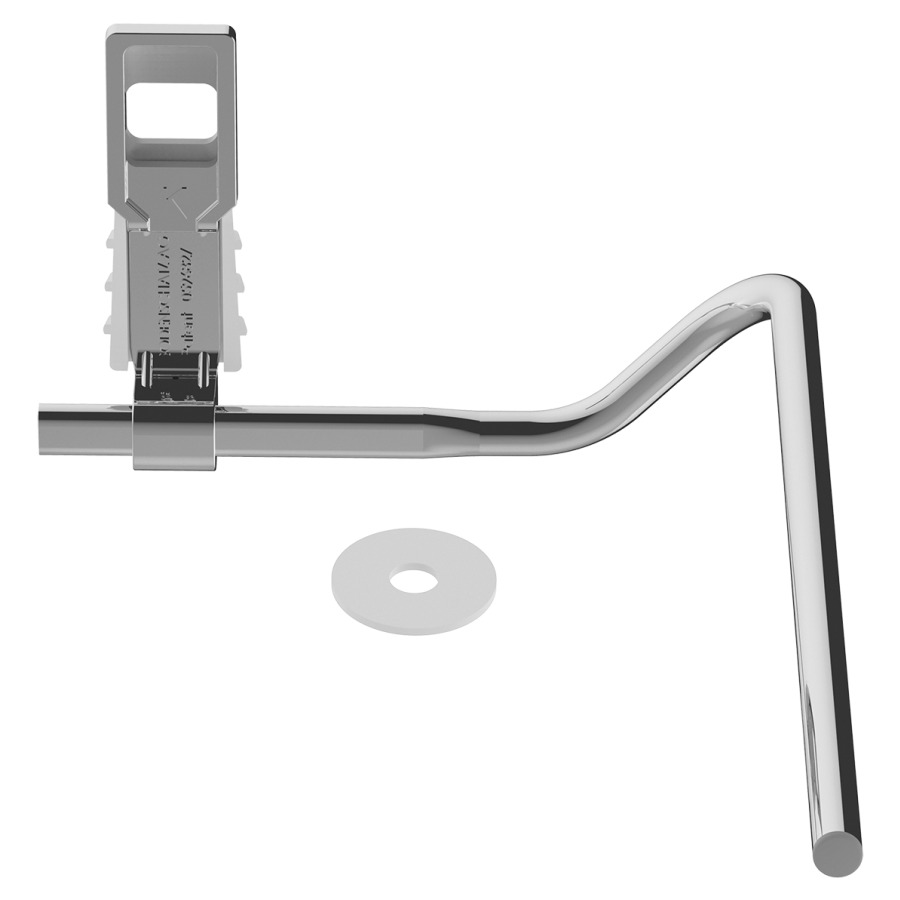 Portasalviette UNIVERSAL montaggio a destra per Moderna, Arolla, Bellino cromato