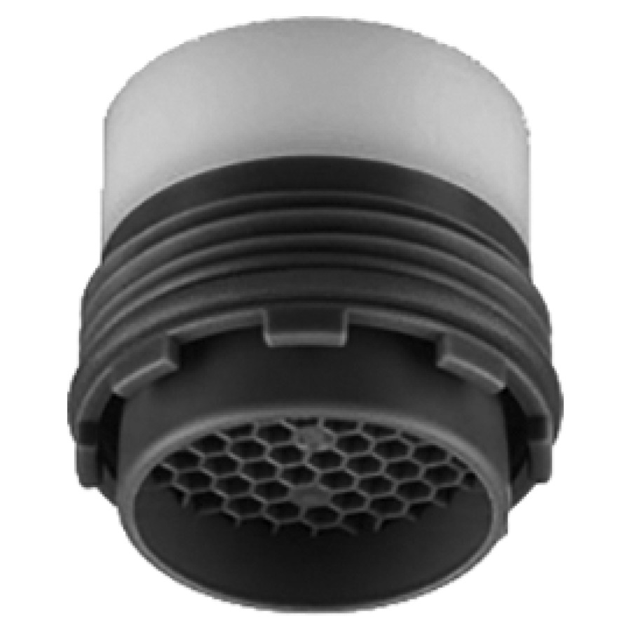 Aeratore NEOPERL CACHÉ PL HONEYCOMB XT, filetto esterno TT M16,5x1, Full Flow senza colore
