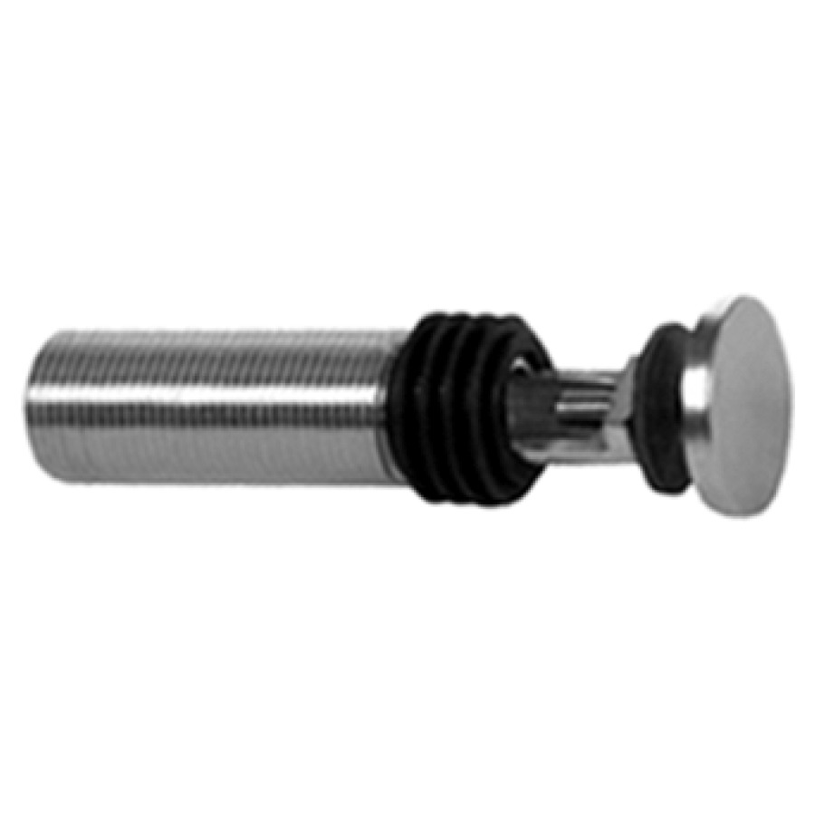 Guarnitura d'entrata GEBERIT 1" x 35 mm, ottone, tappo cromato
