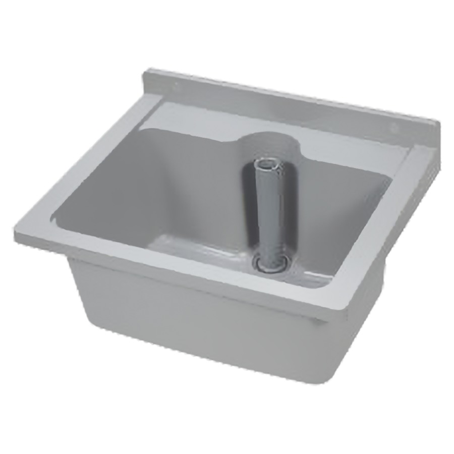 Lavatoio Procasa 55 x 45 x 30 cm materia sintetica, valvola di scarico, materiale di fissaggio grigio
