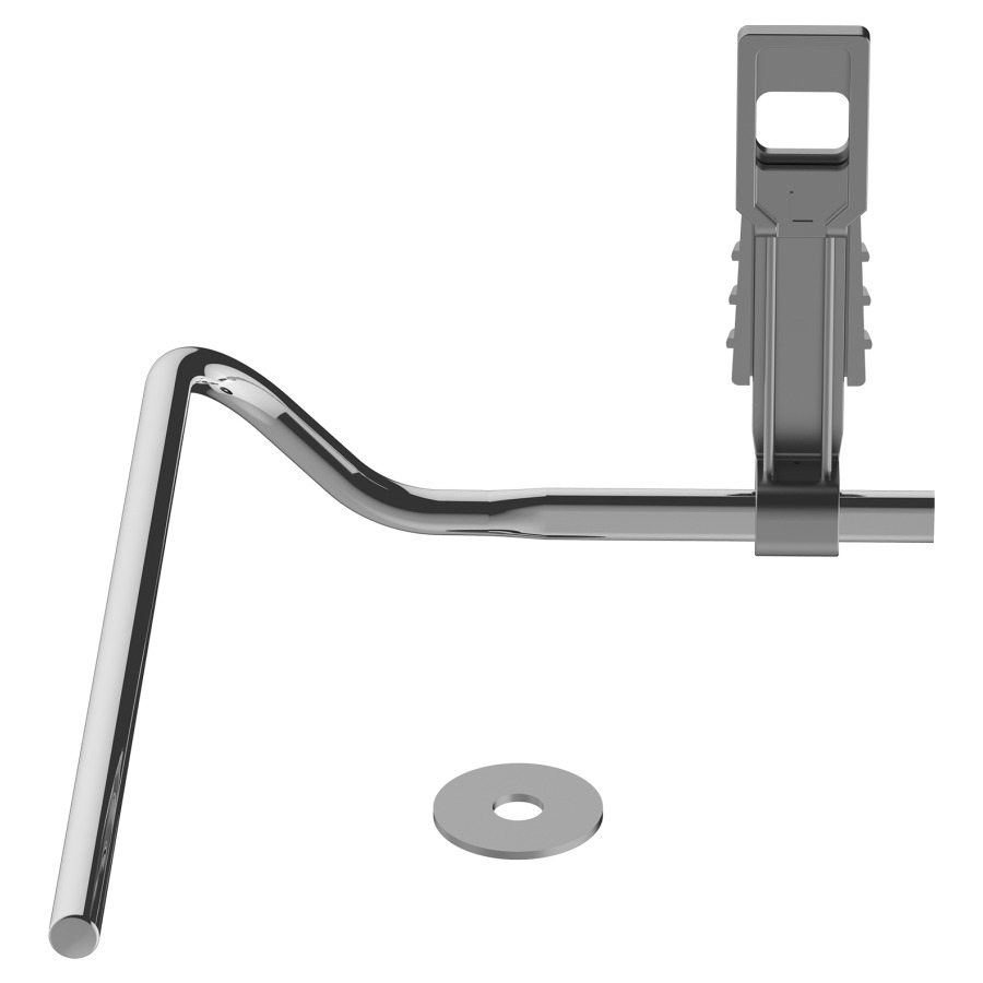 Portasalviette LAUFEN montaggio a sinistra, per lavabo Moderna Plus 55 60 Moderna 54 62 Arolla Bellino Mobello cromato