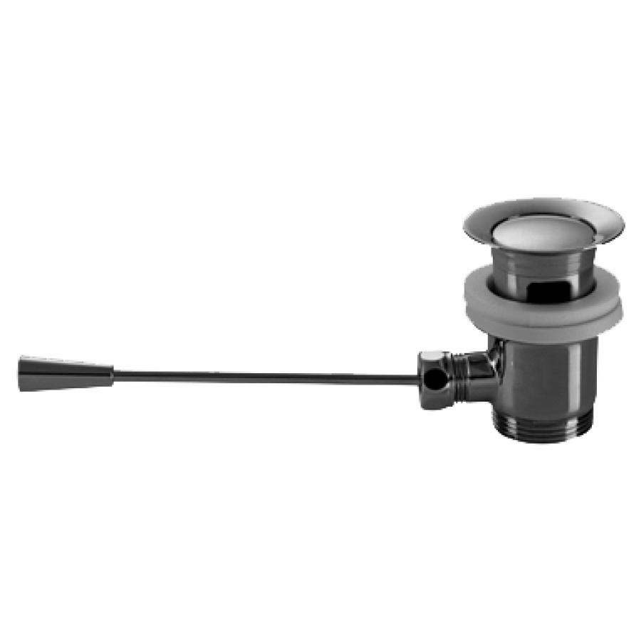 Guarnitura a leva 1 1 4", con troppopieno cromato