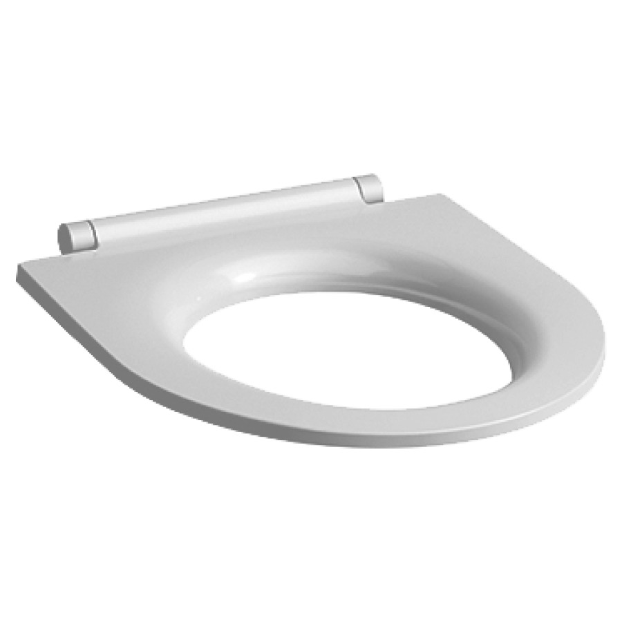 Sedile WC MODERNA R SLIM senza coperchio per 341 002 003, 342 003 065 165 186 353 004 058 059 bianco