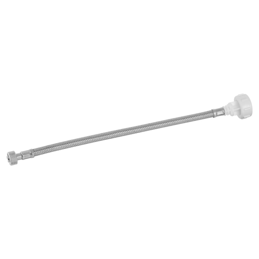 Tubo rinforzato 33 cm, 3 8", per cassetta ad incasso SIGMA e rubinetto di riempimento tipo 380 cromato