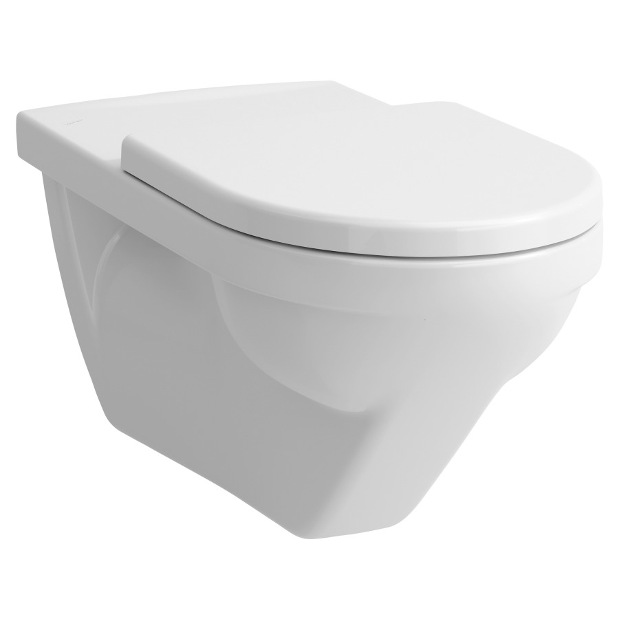 Vaso sospeso LIBERTY UP rimless, ceramica senza barriere, per cassetta sottomuro bianco standard