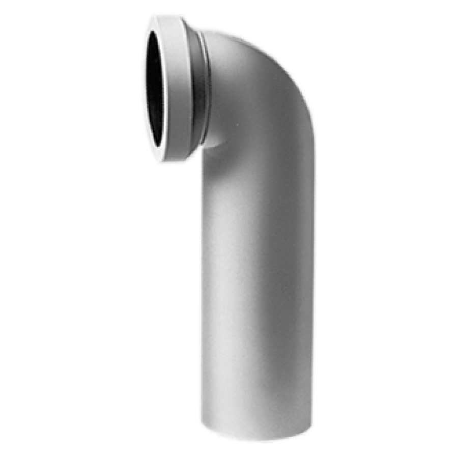 Curva di scarico GEBERIT EURO D 110 mm, 22,5°, 30 cm bianco