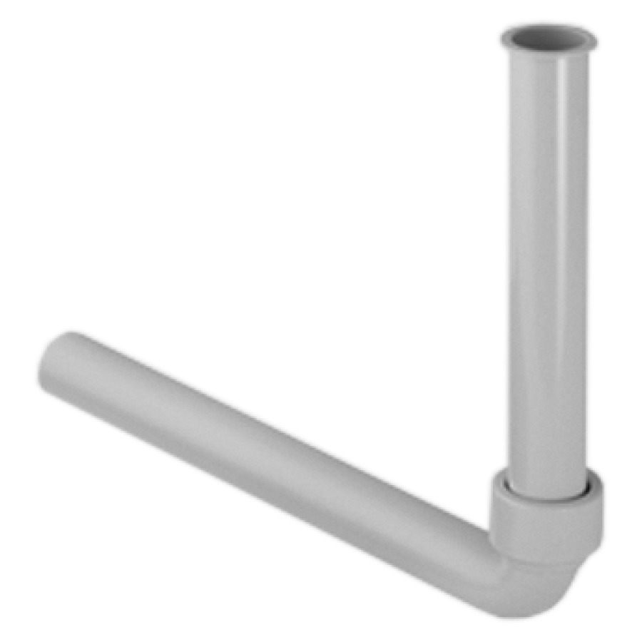 Prolunga GEBERIT D 32 mm, per compensazione d'altezza piletta e sifone ad incasso bianco