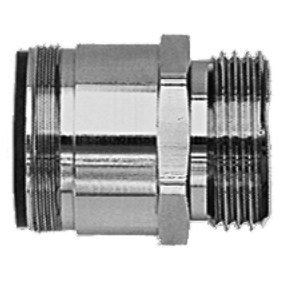 Nippel di riduzione M28x1 x 3 4" cromato