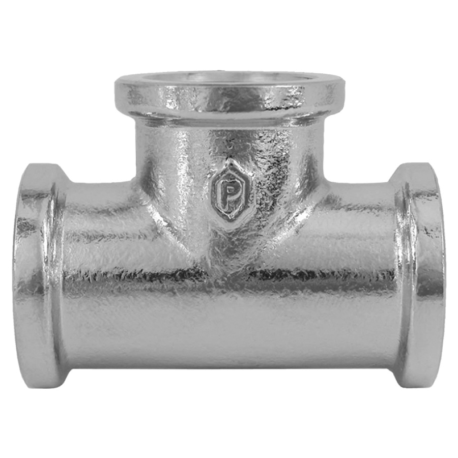Pezzo a T 3 4" cromato