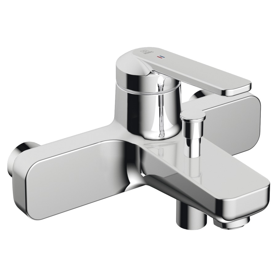 Miscelatore da bagno DOMO 6.0 D 153 mm, nudo chromeline