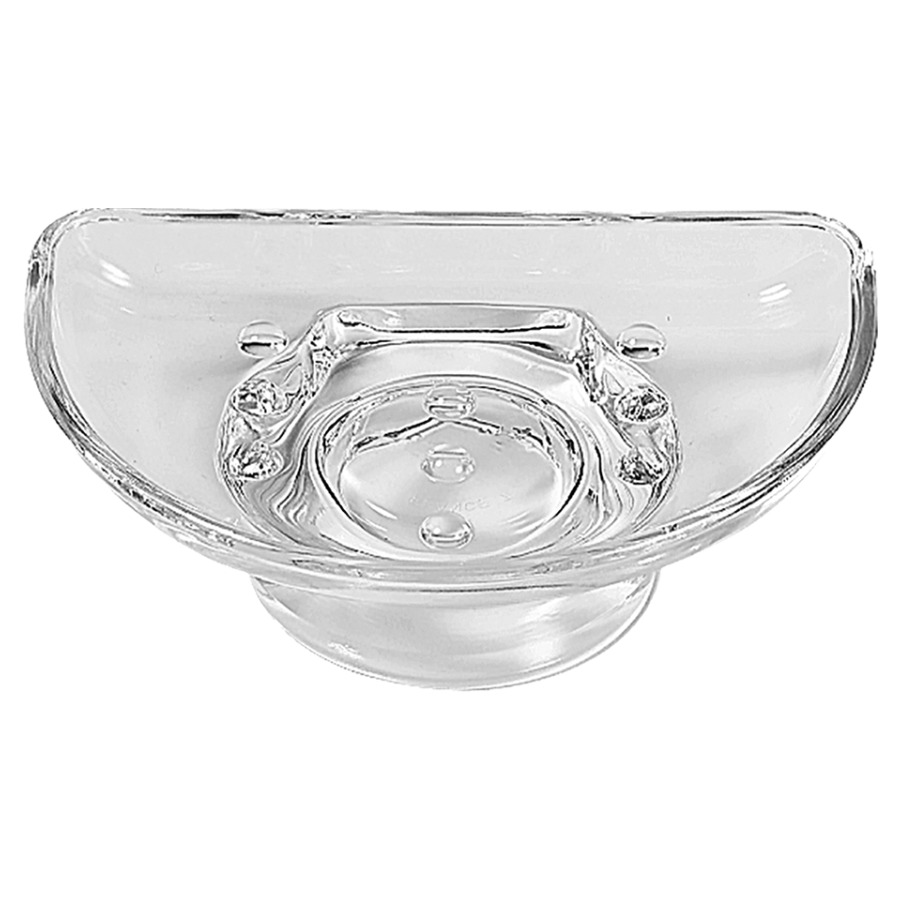 Bacinella portasapone CHIC 85 CHIC 96, CHARME vetro trasparente senza colore