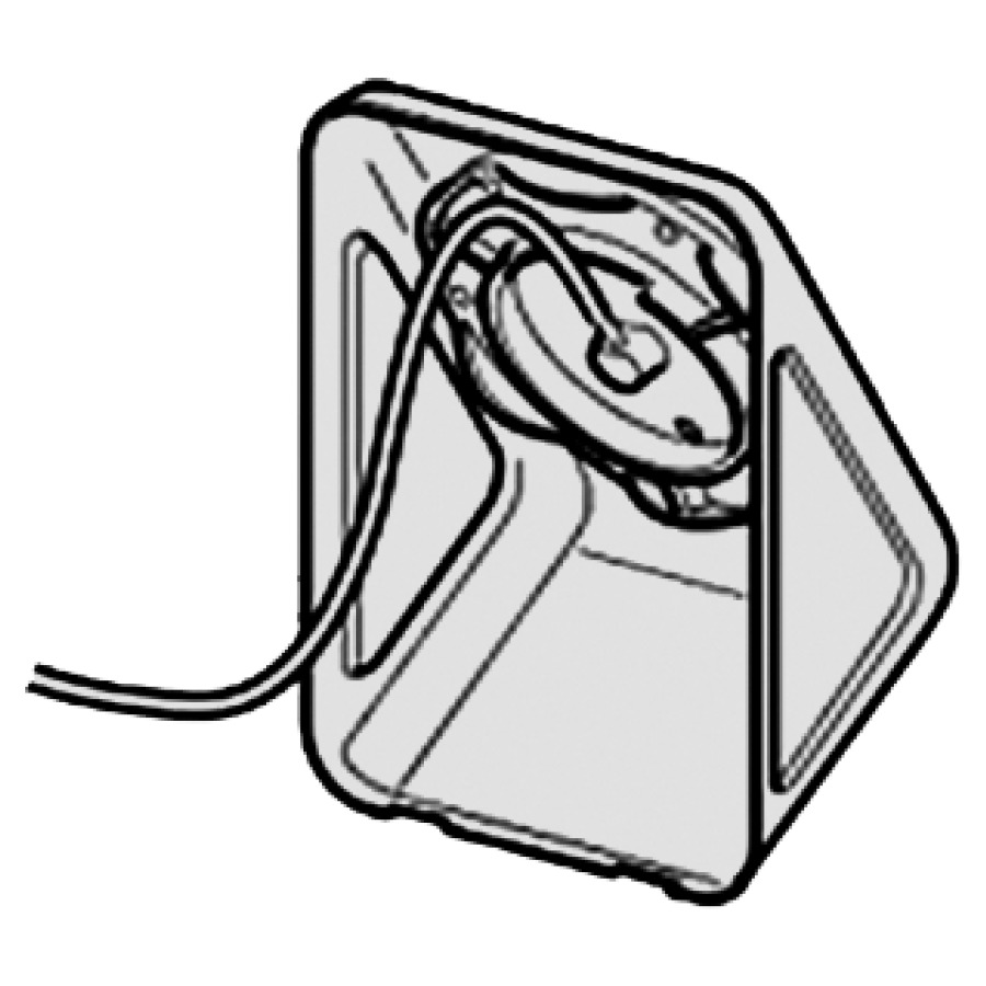 Placca di pulsante GEBERIT per pulsante a pedale a parete UP pneumatico 365 009 senza colore