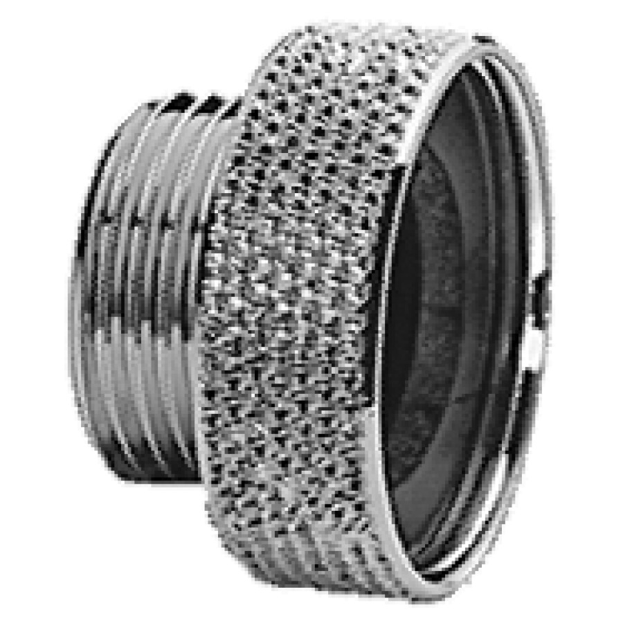 Nippel di riduzione M22x1 x 3 8" cromato