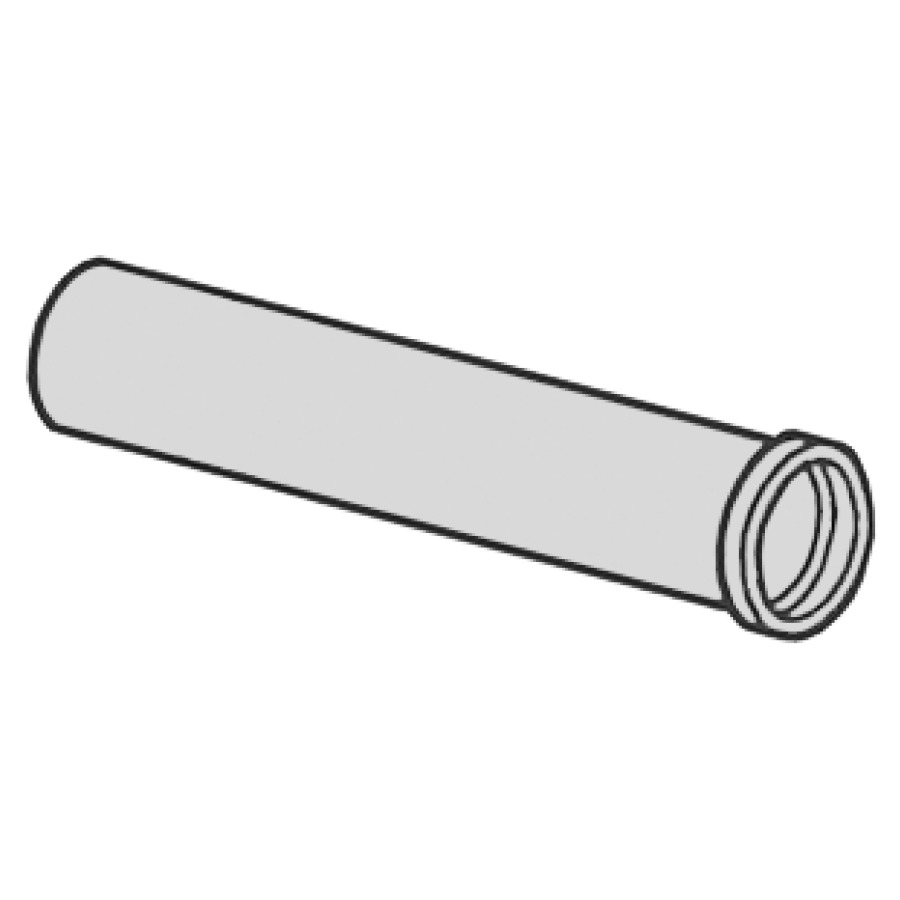 Tubo d'entrata GEBERIT 40 mm, per 855 101 151 bianco