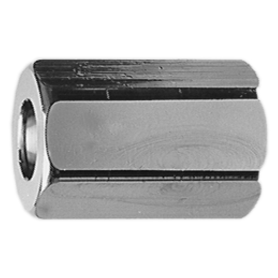 Raccordo di chiusura 1 2" x 10 mm cromato