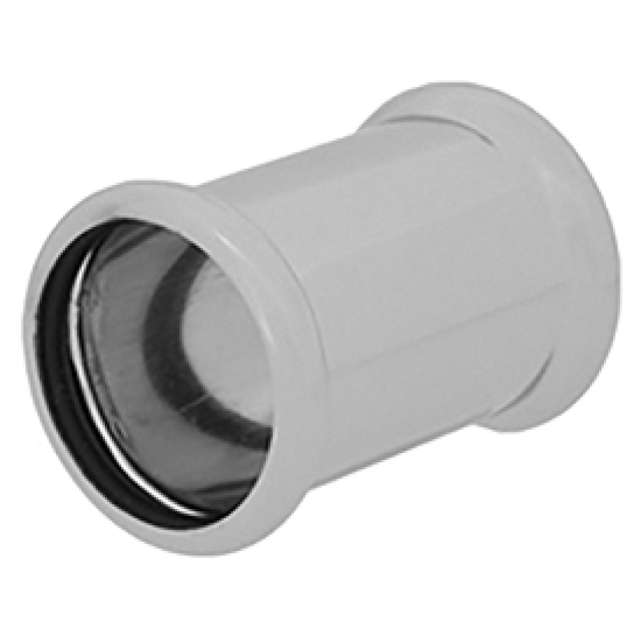 Manicotto di collegamento D 32 mm, 65 mm cromato