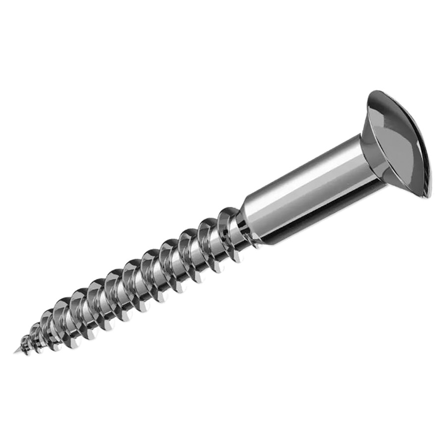 Viti a testa svasata NEOPERL 6 x 70 mm cromato