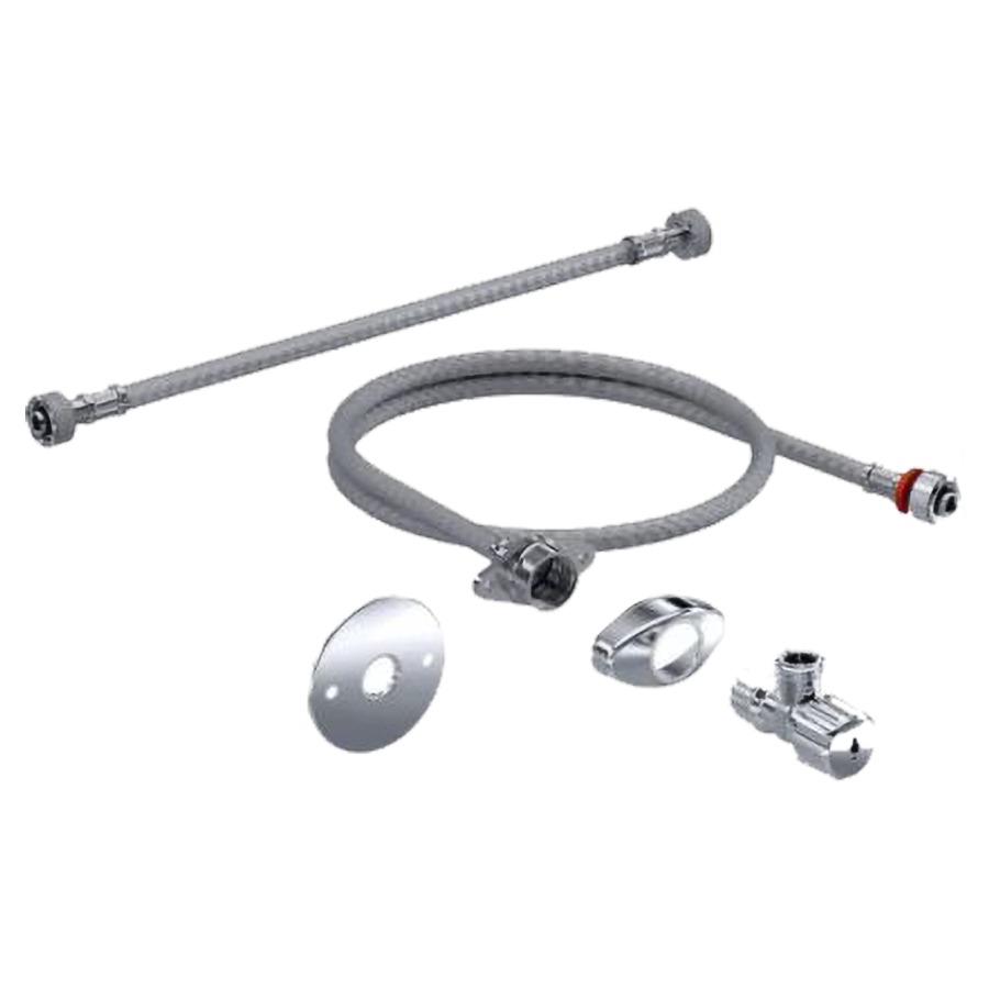 Allacciamento idricio AquaClean per cassette di risciacquo ad incasso Combifix, Sanbloc GIS e Duofix senza colore