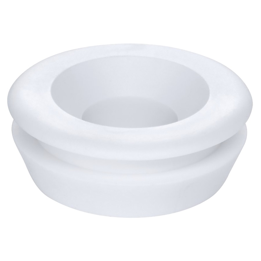 Morsetto interno D interno 27 mm per giunto WC 55 mm bianco