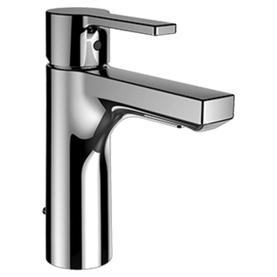 Miscel. per lavabo Procasa Cinque 15, S 110 mm bocca fissa, piletta eccentrica, tubo flessibili di collegamento 3 8" gruppo acustico I chromeline