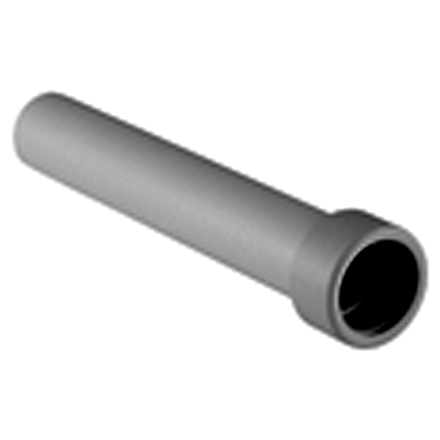 Prolunga GEBERIT D 40 mm x 50 cm, materia sintetica, raccrodo bianco