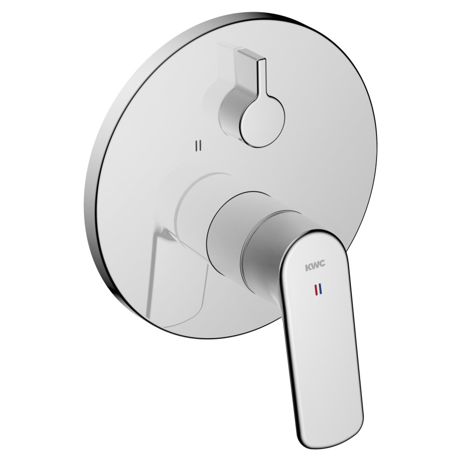 Miscelat. da bagno Procasa Tre UP, set di montaggio finale inversore, dispositivo antisifonnaggio integrato senza corpo ad incasso 725 090 gruppo acustico I chromeline