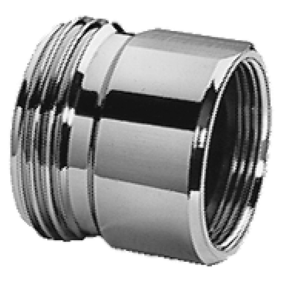 Nippel di riduzione M22x1 x 3 4" cromato
