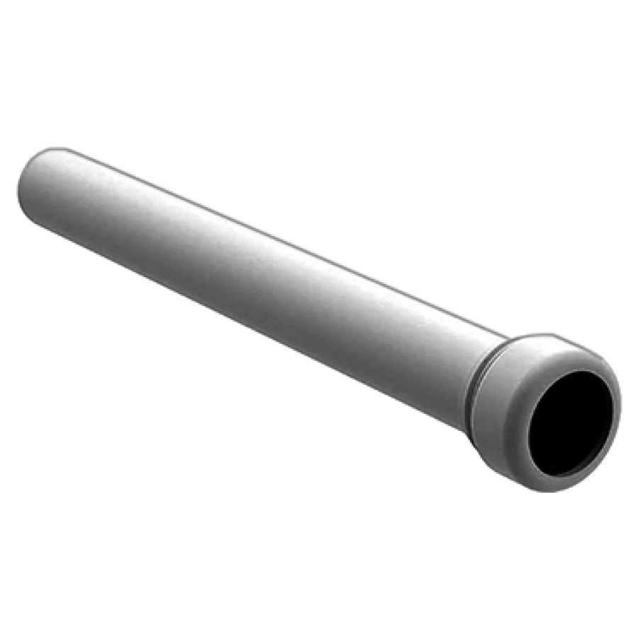 Prolunga GEBERIT D 32 mm, con raccordo a compressione, per sifone UP bianco