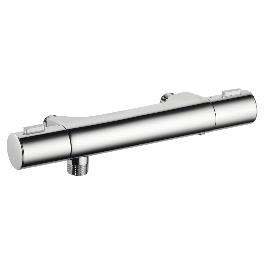 Miscelatore da doccia KWC THERM FIT, D 153 mm, nudo EfficientFlow chromeline