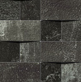 Mosaïque "Sidonia" Noir 7 x 7 cm