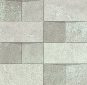 Mosaïque "Sidonia" Blanc 7 x 7 cm