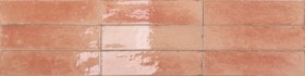 Dalle "Lavena" Orange rouge 7 x 28 cm