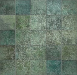 Dalle "Sole" Verte 15 x 15 cm