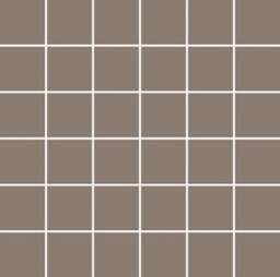 Mosaïque "Steinfurt" brun gris 5 x 5 cm
