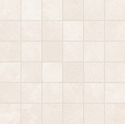 Mosaïque "Perm" Blanc 5 x 5 cm