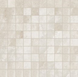 Mosaik "Melissa" Weiss 3 x 3 cm