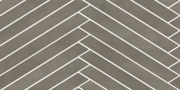 Mosaïque "Ronco" Gris foncé 21 x 42 cm