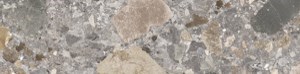 Plaque de sol "Gabor" Gris-Multicolore 15 x 60 cm