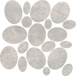 Mosaïque "Gantrisch" Gris clair 30 x 30 cm