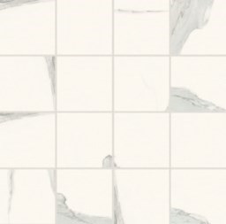 Mosaïque "Corona" Blanc 7.5 x 7.5 cm