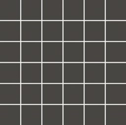 Mosaïque "Steinfurt" Gris foncé 5 x 5 cm
