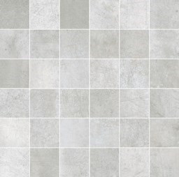 Mosaïque "Tami" Gris clair 5 x 5 cm