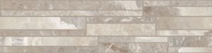 Mosaïque "Melissa" gris beige 15 x 60 cm