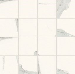 Mosaïque "Corona" Blanc 7.5 x 7.5 cm