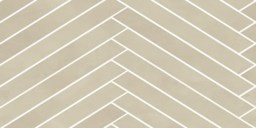 Mosaïque "Ronco" Beige 21 x 42 cm