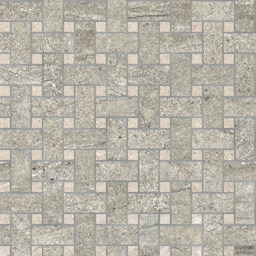 Mosaïque "Gantrisch" Gris-vert-Sable 30 x 30 cm