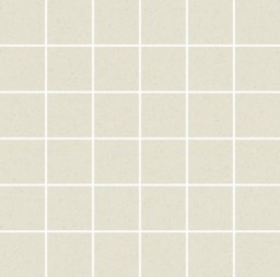 Mosaïque "Steinfurt" crème blanc 5 x 5 cm