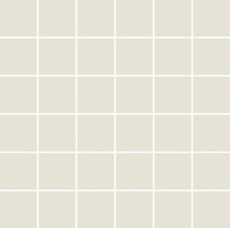 Mosaïque "Steinfurt" blanc soie 5 x 5 cm