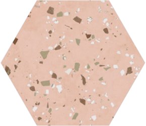 Plaque de sol "Moritz" Rose 25 x 29 cm